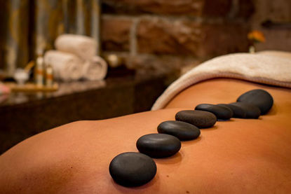 Bild von Hot-Stone-Massage