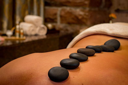 Bild von Hot-Stone-Massage